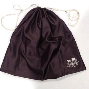 COACH 19x23.5" Brown & Tan Dust Bag – Drawstring Protective Storage Pouch - CH04